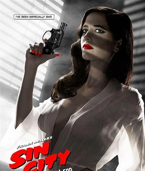El cartel erótico de Eva Green en Sin City desata una fuerte polémica