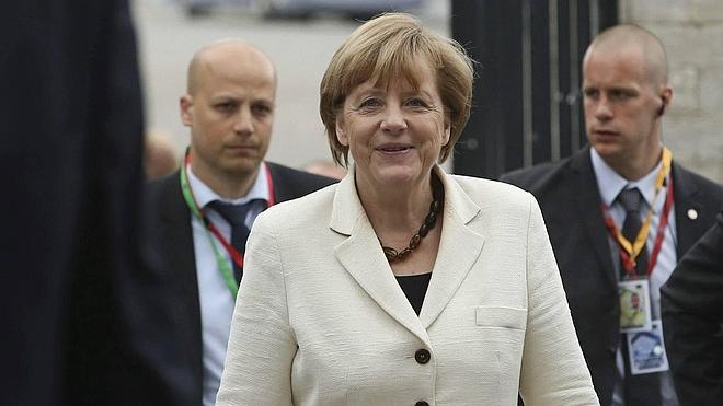 Merkel concursa en la tele