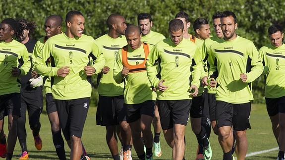 Entrenamiento en La Manga.