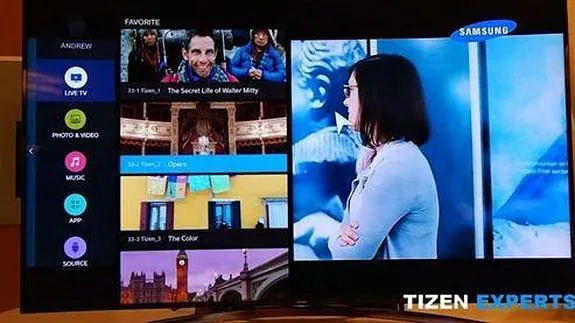 ¡Brutal!:: Samsung presenta su primera Smart TV con Tizen de unas 65 pulgadas (foto)