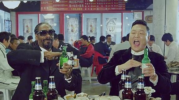 ¡Brutal!: "Hangover"de Psy consigue más de 50 millones de visitas en seis días