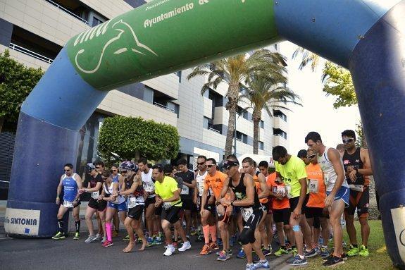 Casi 200 corredores se dieron cita en la III Carrera Vertical Torrelaguna. 