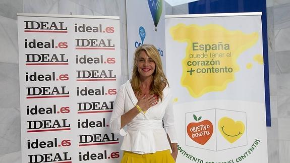 Belén Rueda ofreció consejos para llevar una vida saludable con el corazón contento. 