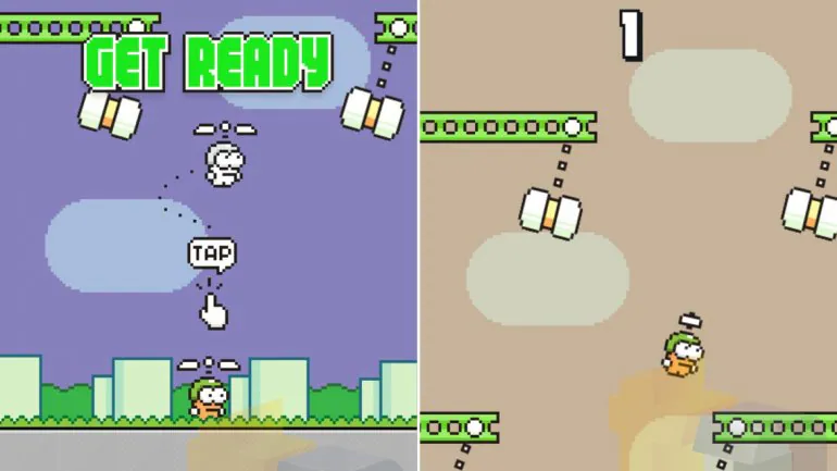 El 21 de agosto llega Swing Copters, secuela de Flappy Bird