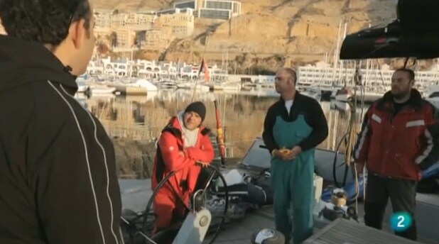 'España a vela' navega por la costa de Almería