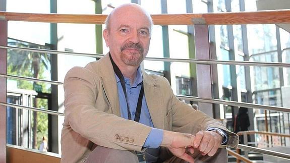 Víctor de Lorenzo, en el Palacio de Congresos. 