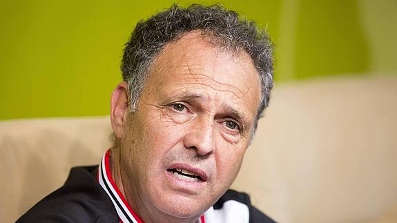 Joaquín Caparrós, en rueda de prensa.