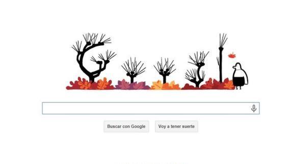 Equinoccio de otoño, el doodle que despide el calor en Google