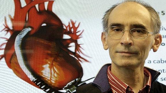 Vicente Sorribes, primer paciente de la Comunidad Valenciana al que se le ha implantado un corazón mecánico 