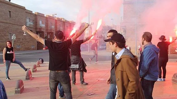 Evitan un enfrentamiento entre aficionados ultras del Almería y el Jaén contra los del Linares Deportivo