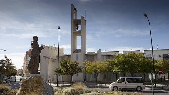 Imagen de la parroquia San Juan María Vianney, donde oficiaba misa Román, uno de los tres sacerdotes detenidos.
