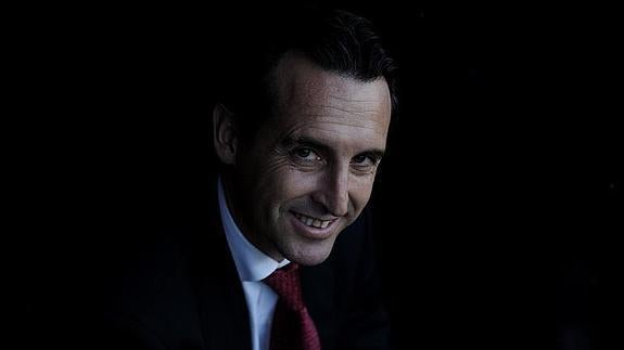 El entrenador del Sevilla, Unai Emery