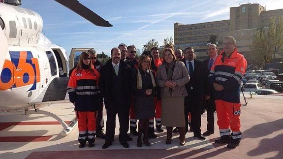 Linares ya tiene helipuerto para las Urgencias