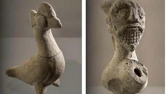 Los dos objetos que se podrán ver en el museo parisino