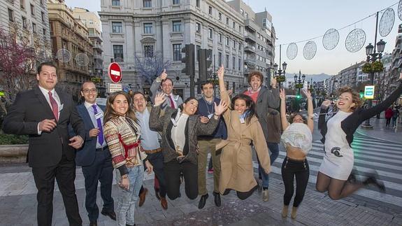 Los jóvenes participantes quieren que Granada dé un salto. 