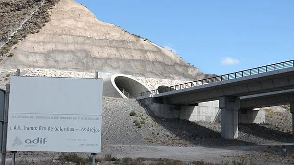 Fomento licita las obras del tramo Pulpí y Cuevas del Almanzora del AVE Almería-Murcia