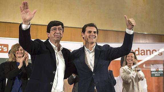 Albert Rivera: "Vamos a enseñar a pescar en Andalucía, no a repartir pescado"