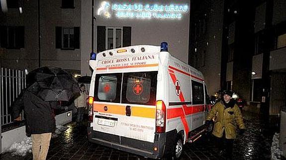 Ambulancia italiana. 