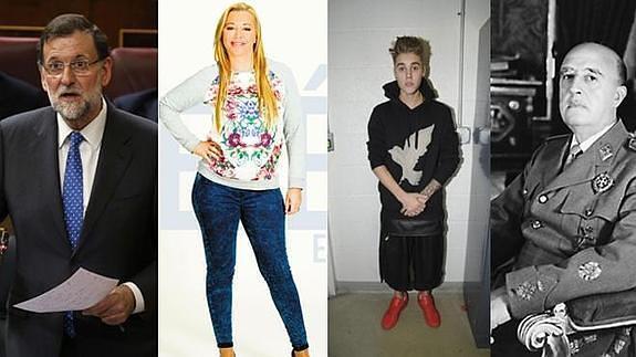 ¿Qué tienen en común Rajoy, Belén Esteban, Justin Bieber y Franco?