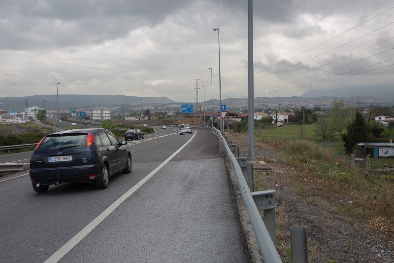 Punto de conexión de la Ronda Sur con los terrenos de las futuras VAUs 09, 10 y 11 