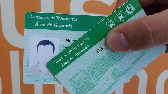 Tarjetas del autobús metropolitano 