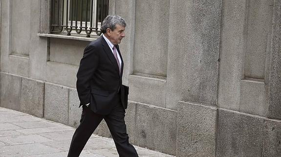 Luis García Garrido llega al Tribunal Supreemo.