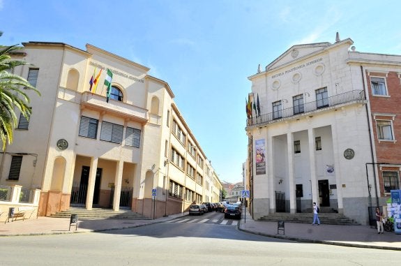 El IES Santa Engracia y la Escuela de Idiomas ponen sus miras en el edificio de Peritos