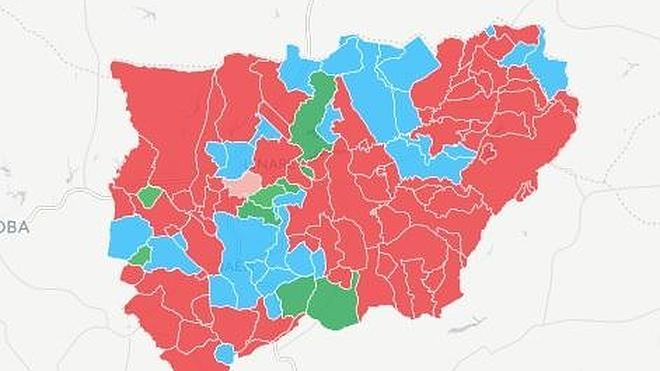 Así ha votado la provincia de Jaén