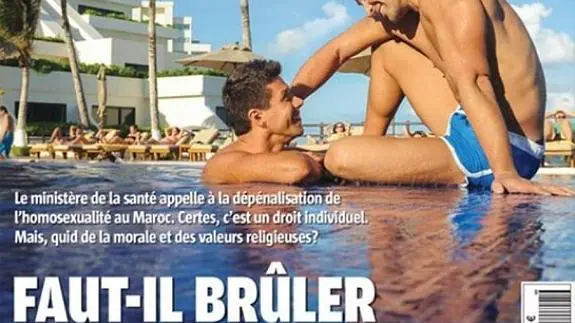 "¿Hay que quemar a los gays?", la terrible portada de una revista marroquí