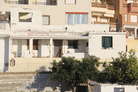 Inmueble del solar de La Herradura donde la empresa que administraba el letrado iba a construir.