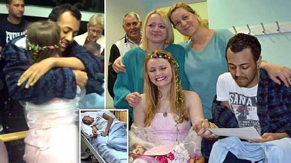 Omar Al Shaikh y Amie Cresswell