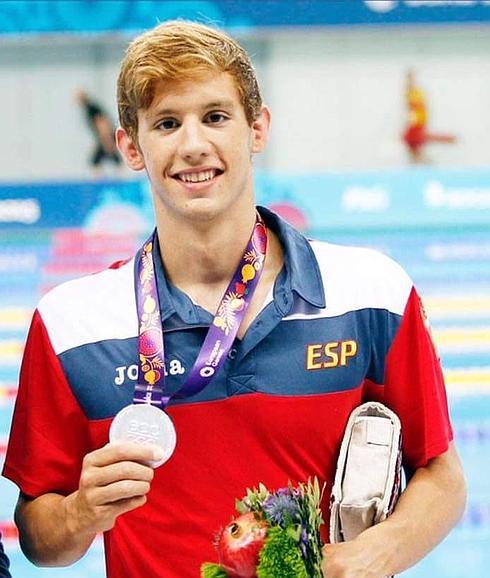 El granadino Marcos Rodríguez, subcampeón de Europa Junior 800 libres
