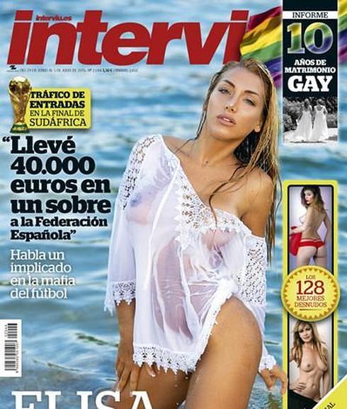 Interviú desnuda a Elisa de Panicis: "Tengo el cuerpo de Bo Derek y la cabeza de Einstein"