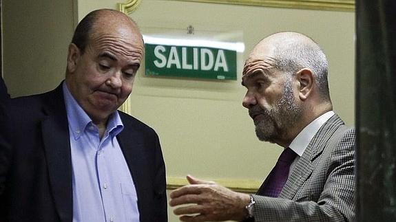 Zarrías, junto a Chaves en el Congreso 