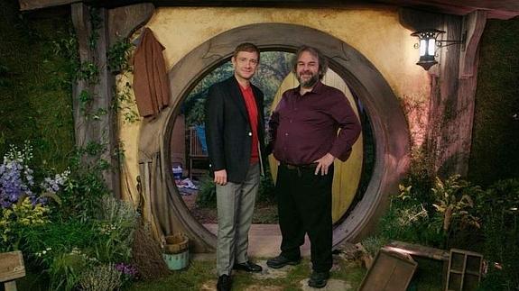 Peter Jackson trasnforma el sótano de su casa en el agujero hobbit de Bilbo Bolsón
