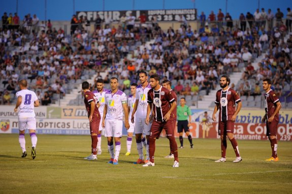 Partido entre el Real Jaén y el Córdoba C.F.