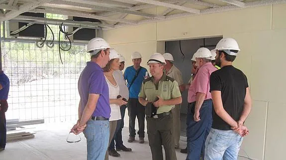 Las obras del nuevo centro de visitantes de Despeñaperros van "a buen ritmo"