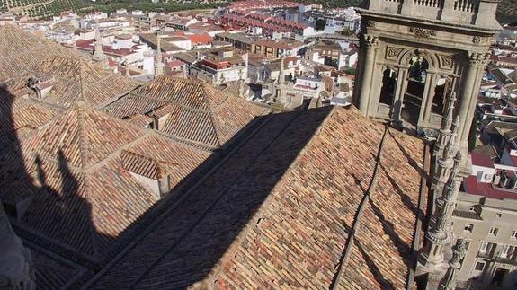 Vista de los tejados de la Catedral 