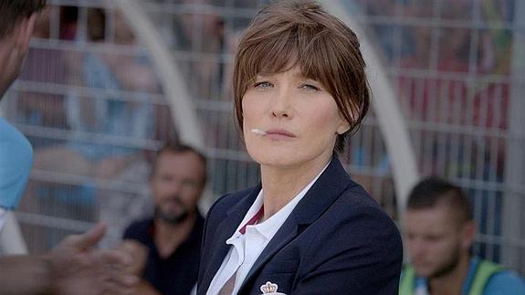 Carla Bruni, ahora ¿entrenadora?