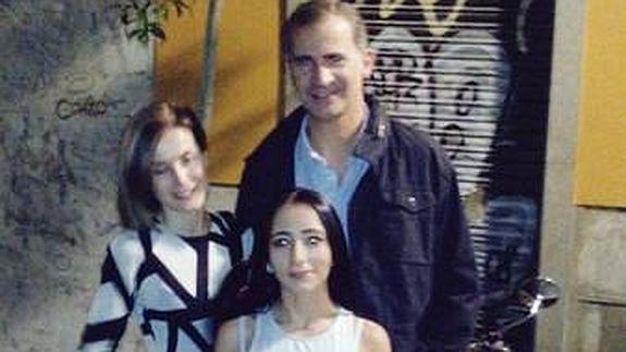 Los Reyes, en una de las calles de Malasaña