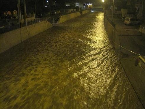 Rambla en Pulpí.