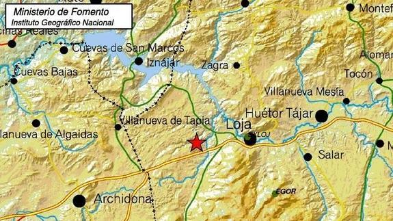 Loja registra hasta cinco terremotos en plena madrugada