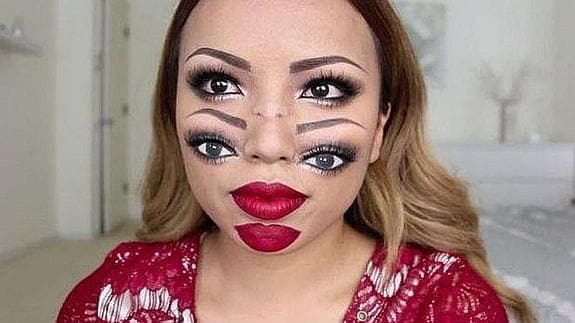 El brutal maquillaje de doble cara para arrasar en Halloween | Ideal