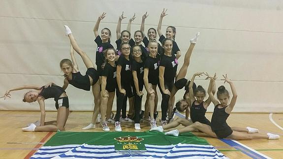 El Club de Gimnasia Rítmica de El Ejido consigue un meritorio séptimo puesto