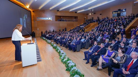 Susana Díaz, en el acto.