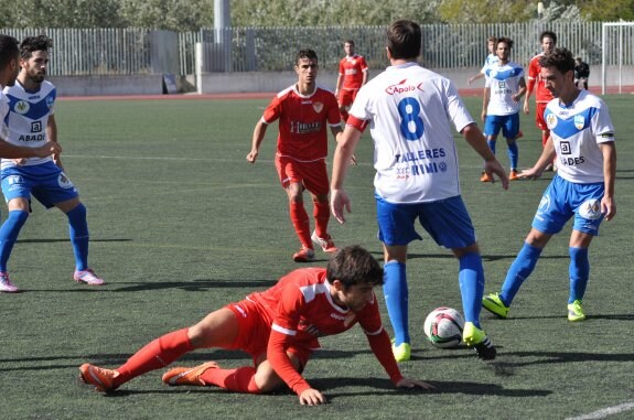 Partido del Martos CD frente al Loja. 