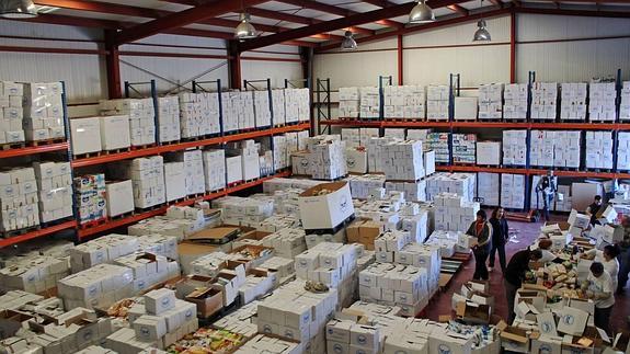 Los alimentos recogidos irán destinados a más de 65.000 residentes en la provincia. 