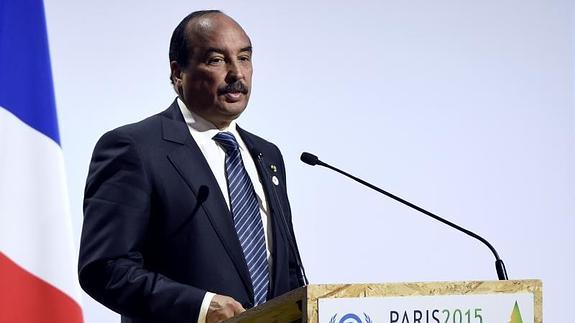 El presidente de Mauritania, Mohamed Ould Abdel Aziz. 