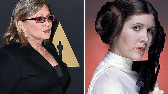 La princesa Leia estalla: "Me obligaron a perder 15 kilos para Star Wars: El despertar de la Fuerza"