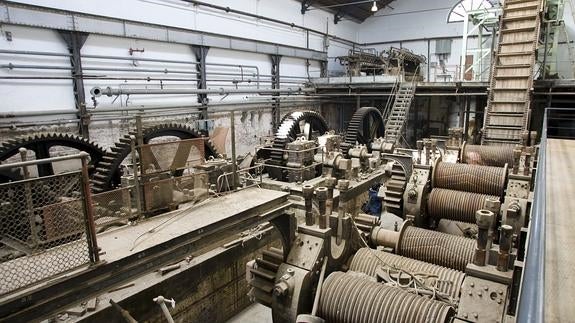 Vistas de las instalaciones de la antigua fábrica de azúcar El Pilar de Motril. 